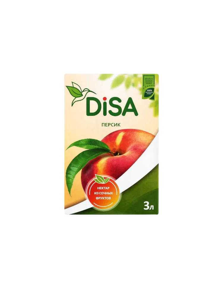 НЕКТАР DISA 3Л ПЕРИК С МЯКОТЬЮ Т/ПАК