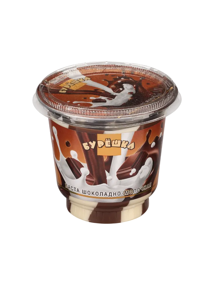 ПАСТА БУРЕШКА ШОК-МОЛОЧНАЯ 350Г ПЛ/СТАКАН