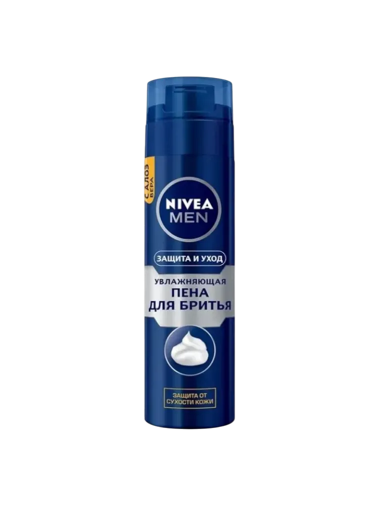 ПЕНА Д/Б NIVEA 200МЛ УВЛАЖН