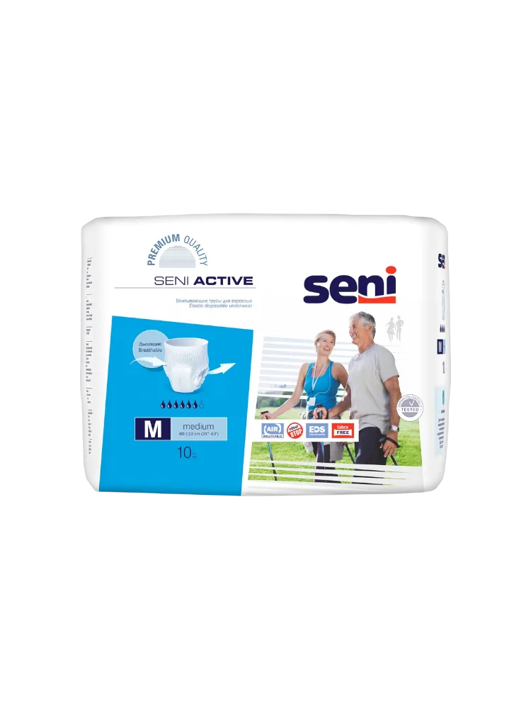 Подгузник Seni Active Medium №10шт - фото 1