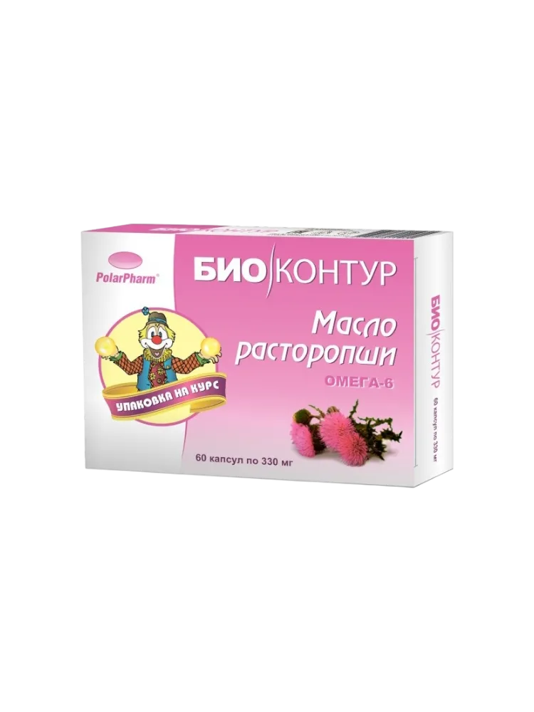 Расторопша масло 0,3 № 60 капс - фото 1