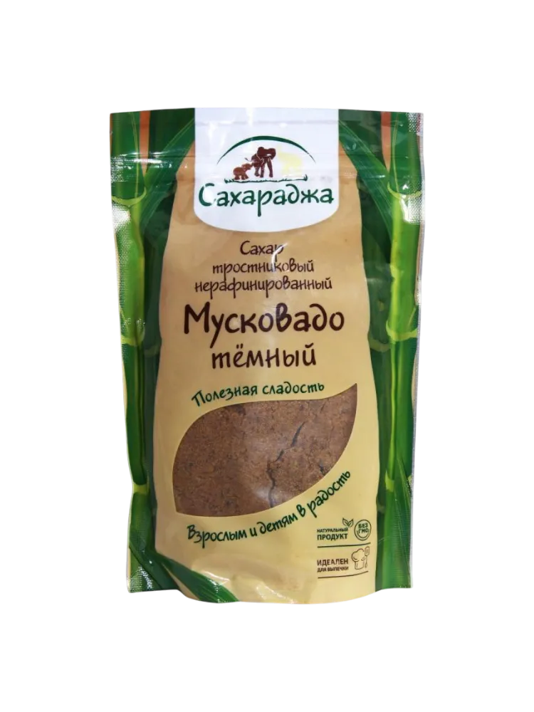 САХАР ЗДОРОВЕДА 450Г МУСКОВАДО ТРОСТН ТЕМНЫЙ