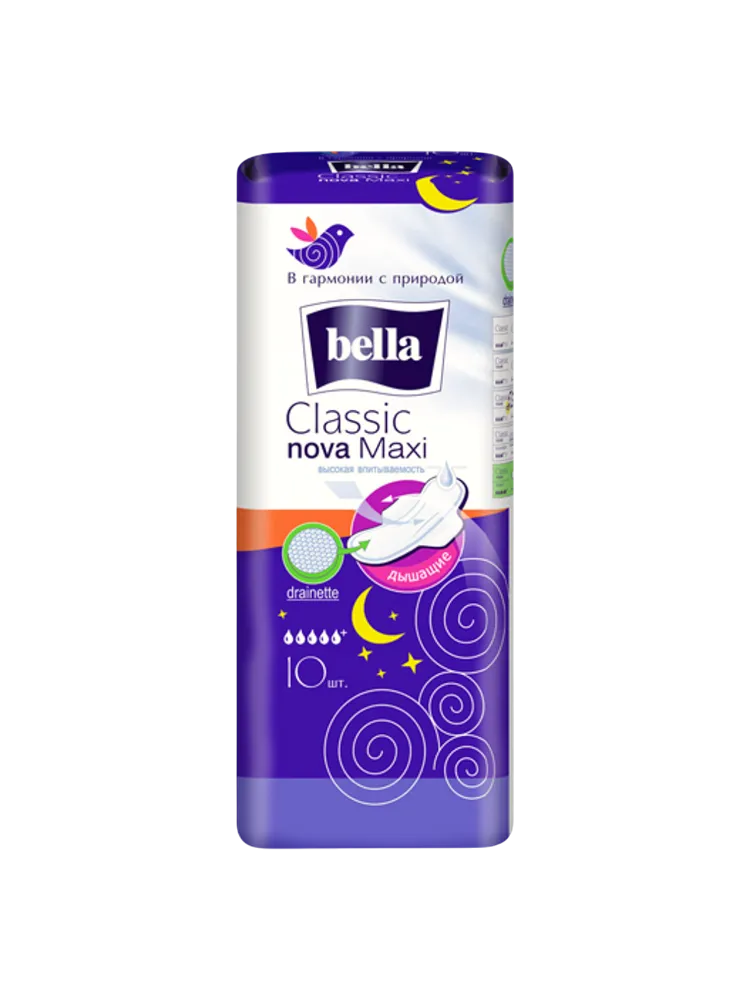 Прокладки Bella Classic Nova Maxi №10