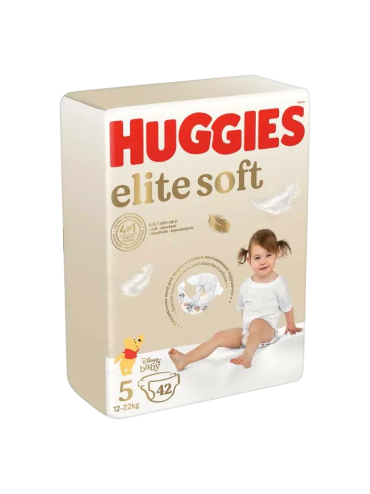 Подгузники Huggies Elite Soft OD Mega  42x4