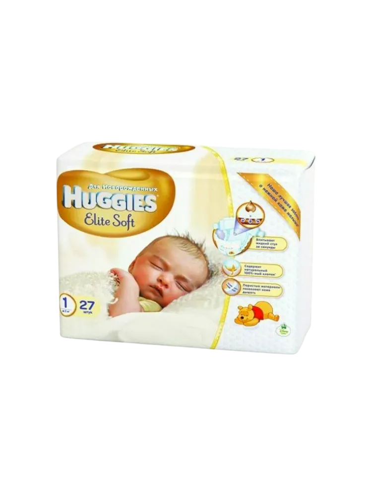 Подгузники Huggies Elite Soft Conv  №27