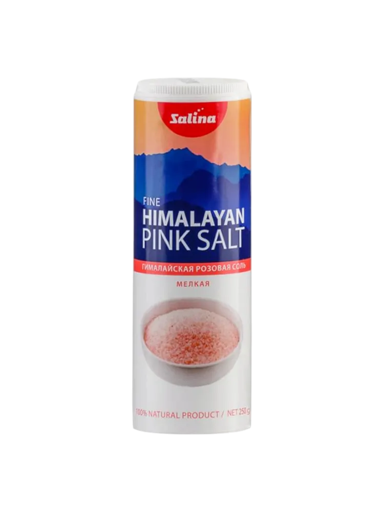 СОЛЬ SALINA ГИМАЛАЙСКАЯ РОЗОВАЯ МЕЛКАЯ 250Г