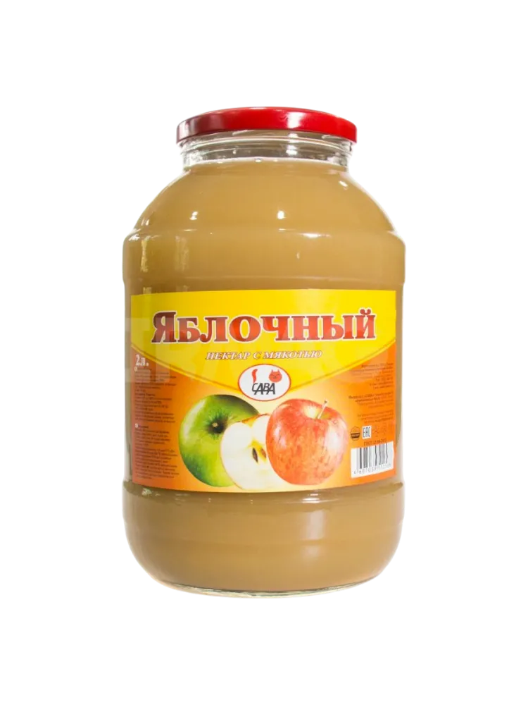 СОК САВА ЯБЛОЧНЫЙ С САХАРОМ 2Л  