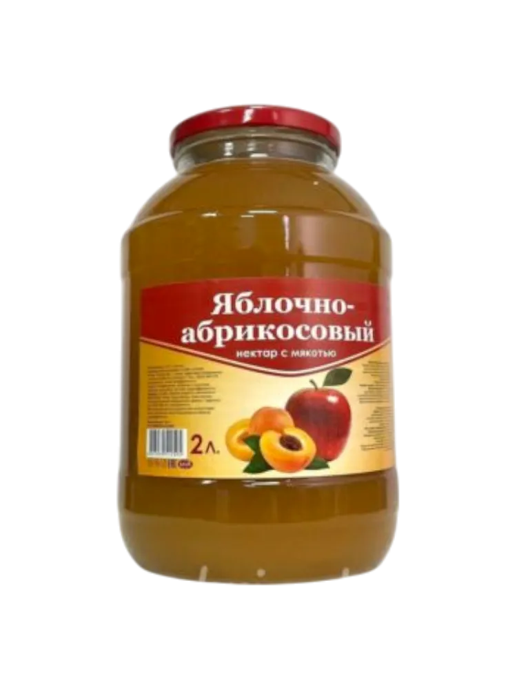 СОК САВА ЯБЛОЧНО-АБРИКОСОВЫЙ 2Л  