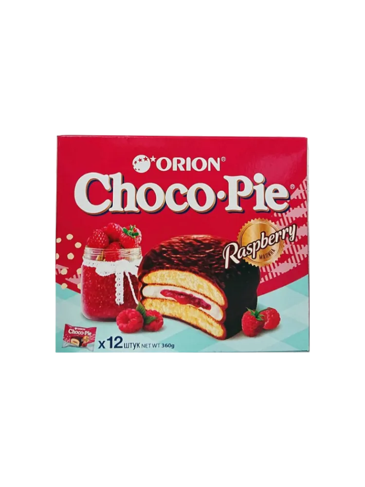 ПИРОЖЕНОЕ ORION CHOCO-PIE RESPBERRY 360Г