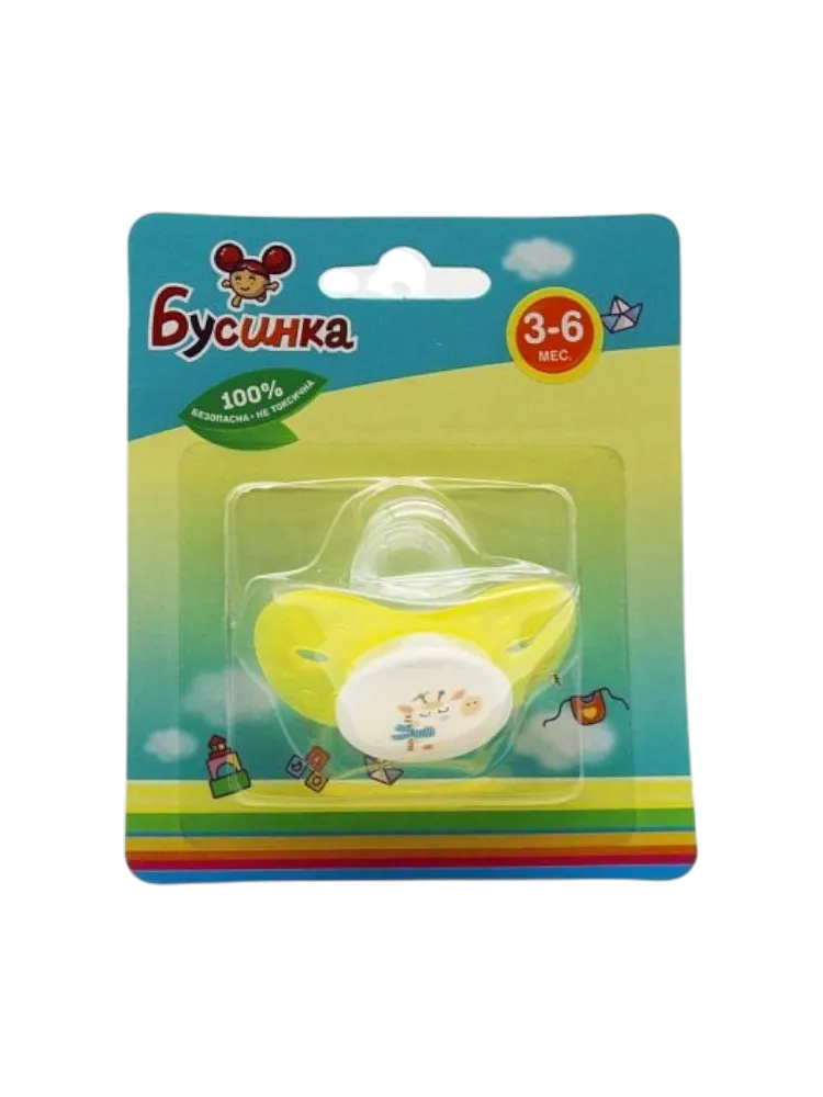Пустышка Бусинка серия Кристалл арт.408