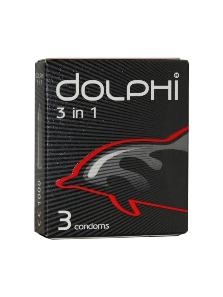 Презервативы Dolphi 3 в 1 №3