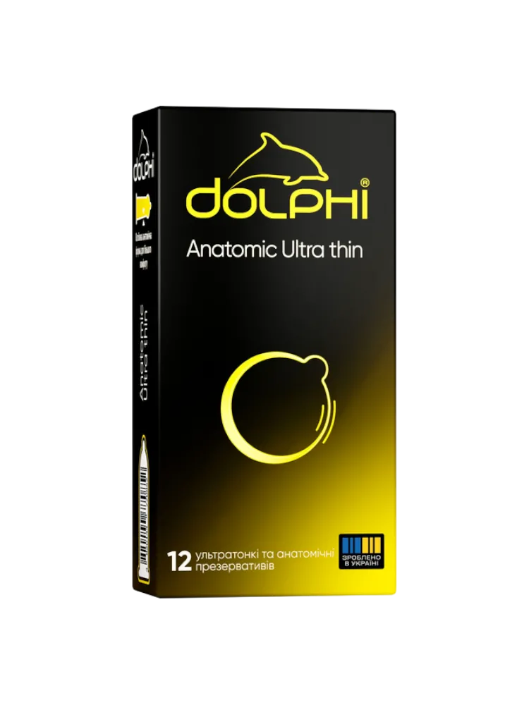 Презервативы Dolphi анатомические ультратонкие №12