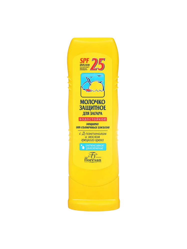 Солнцезащитное молочко Флоресан для загара 125 мл SPF 25