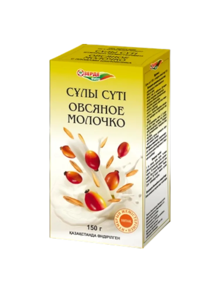 Овсяное молочко с шиповником 150,0