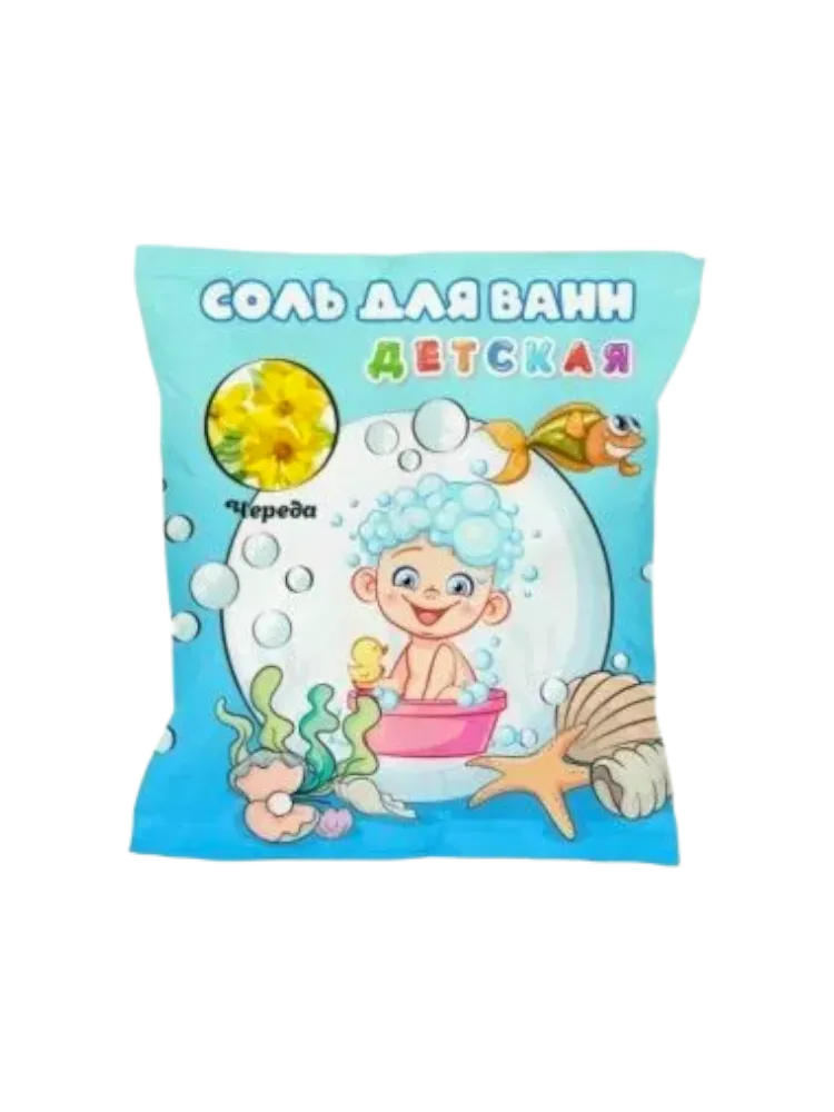 СОЛЬ ДЛЯ ВАНН АРОМИКА ДЕТСКАЯ РОМАШКА ПАКЕТ 1000Г