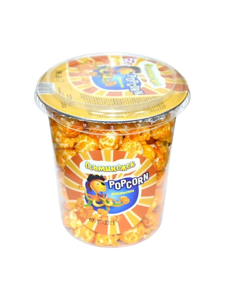 ПОПКОРН АПЕЛЬСИН СТАКАН 80 Г