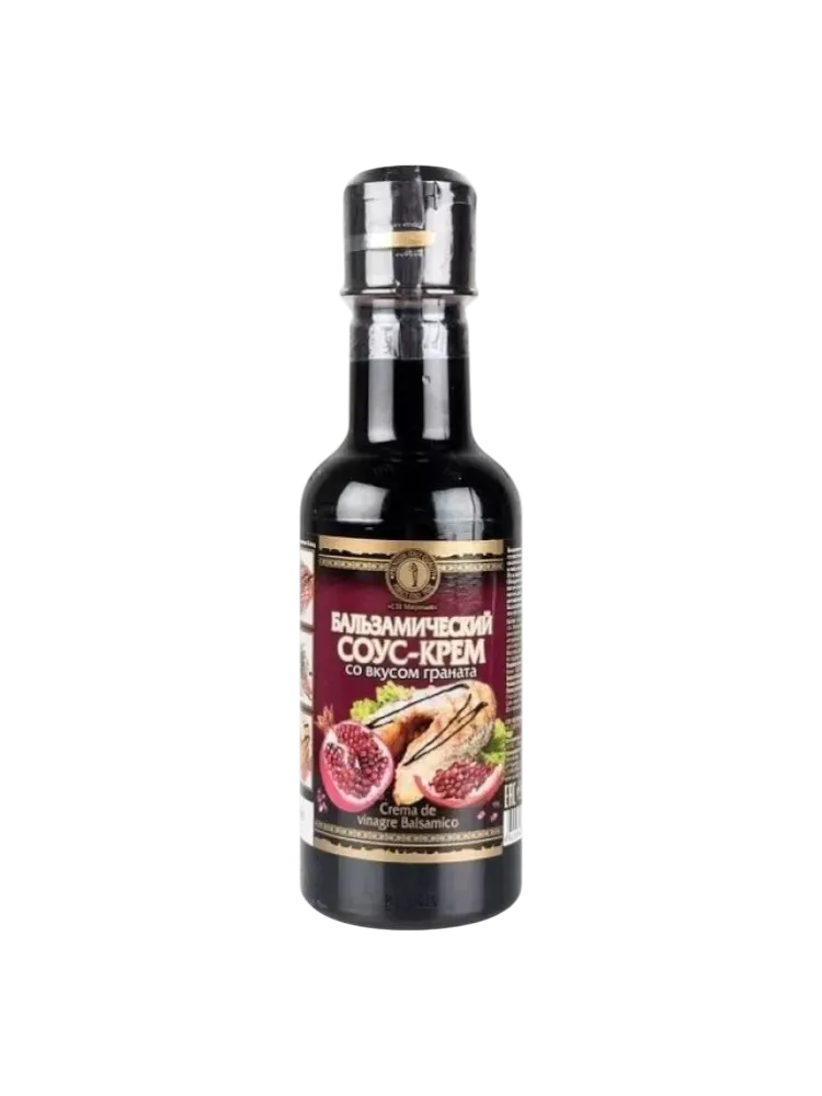 СОУС-КРЕМ БАЛЬЗАМИЧЕСКИЙ СО ВКУСОМ ГРАНАТА 220 МЛ