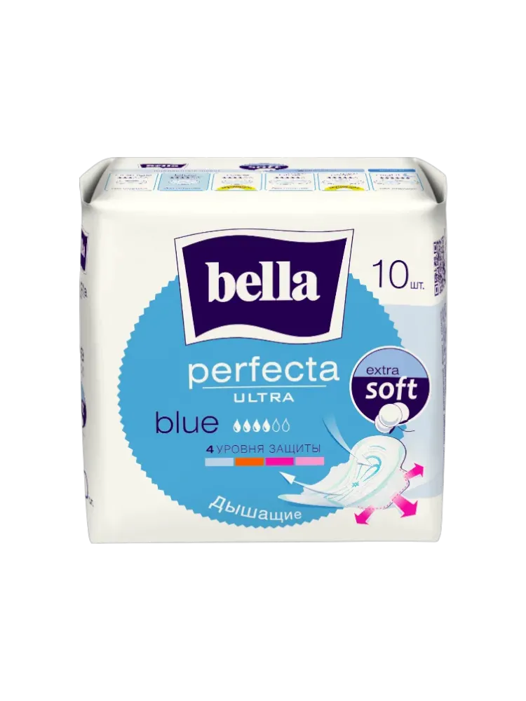 ПРОКЛАДКИ PERFECTA BLUE 10ШТ+10ШТ БЕЛАЯ ЛИНИЯ