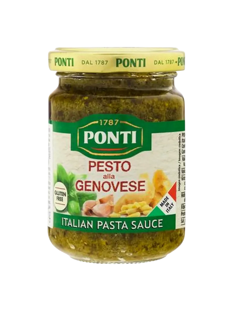 СОУС PONTI ПЕСТО НА ОСНОВЕ РАСТ МАСЛА 135Г