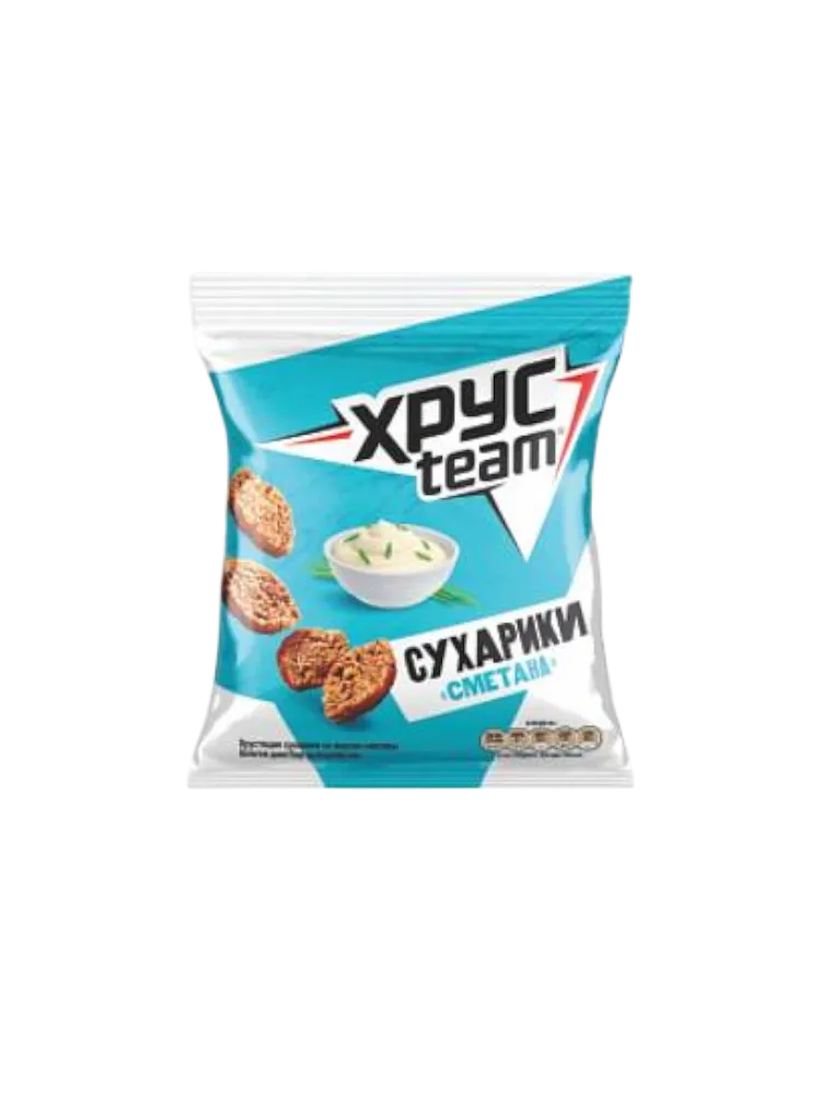 СУХАРИКИ ХРУСТИМ 40Г СМЕТАНА 