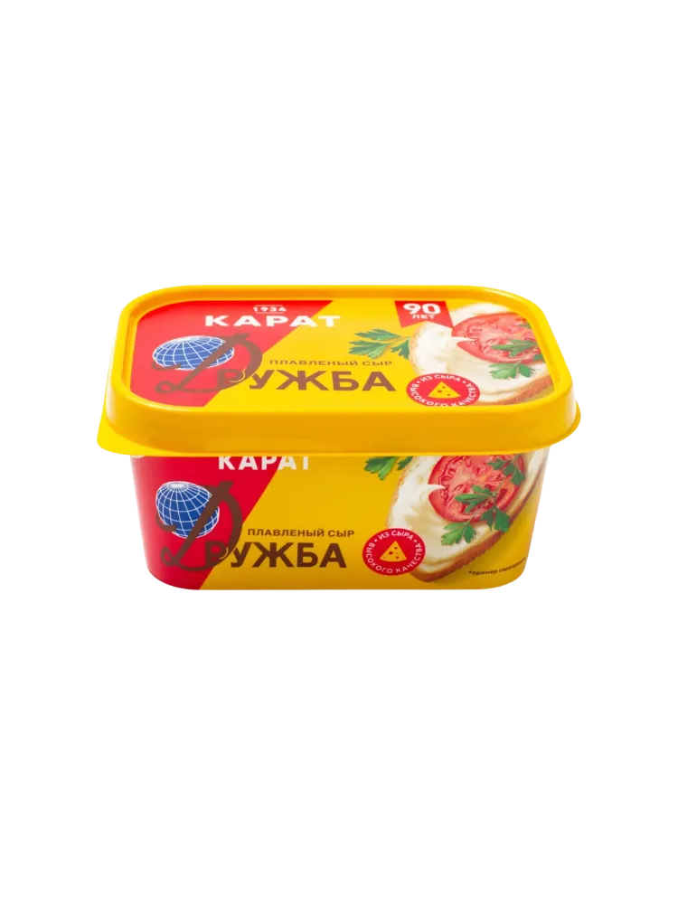 СЫР ПЛАВЛ КАРАТ ДРУЖБА 400Г45%