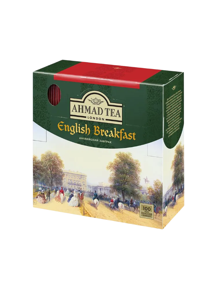 ЧАЙ AHMAD TEA 2Г 100ШТ ENGLISH BREAKFAST