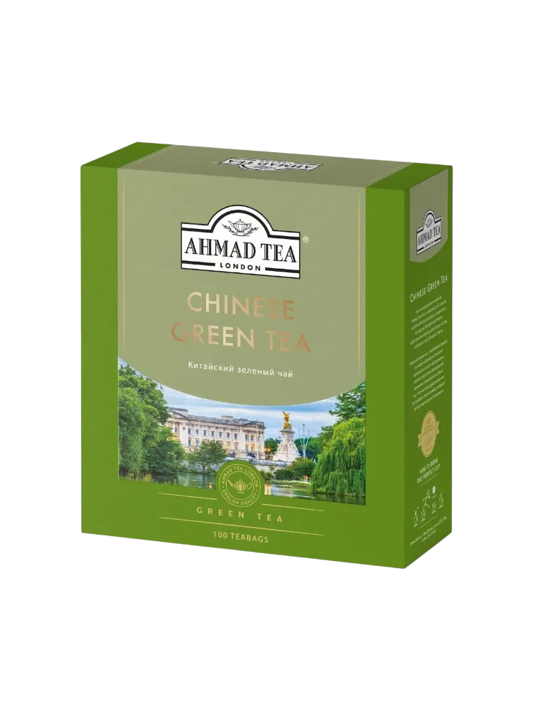 ЧАЙ AHMAD TЕА 1.8Г*100Г КИТАЙ ЗЕЛ
