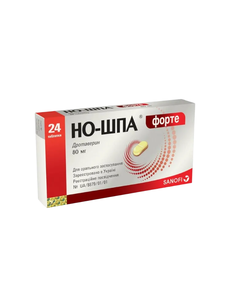 Но-шпа форте 80мг №24