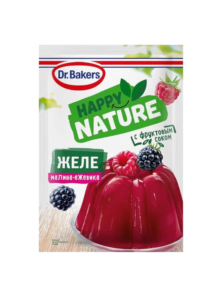 ЖЕЛЕ DR.BAKERS МАЛИНА И ЕЖЕВИКА 41Г