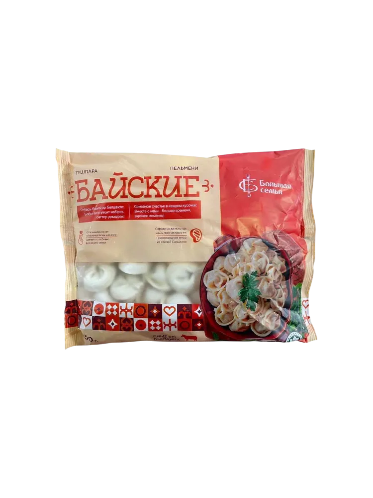 ПЕЛЬМЕНИ БАЙСКИЕ ГОВЯЖЬИ 450ГР