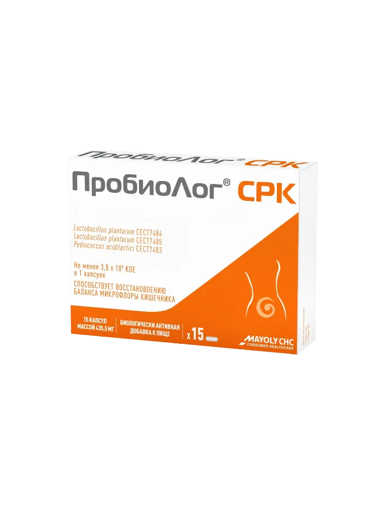 ПробиоЛог СРК 435,5 мг №15  - фото 1