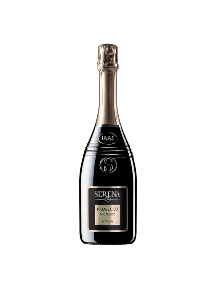 ВИНО ИГРИСТОЕ БЕЛОЕ СУХОЕ SERENA PROSECCO TREVISO EXTRA DRY 11% 0.75Л  - фото 1