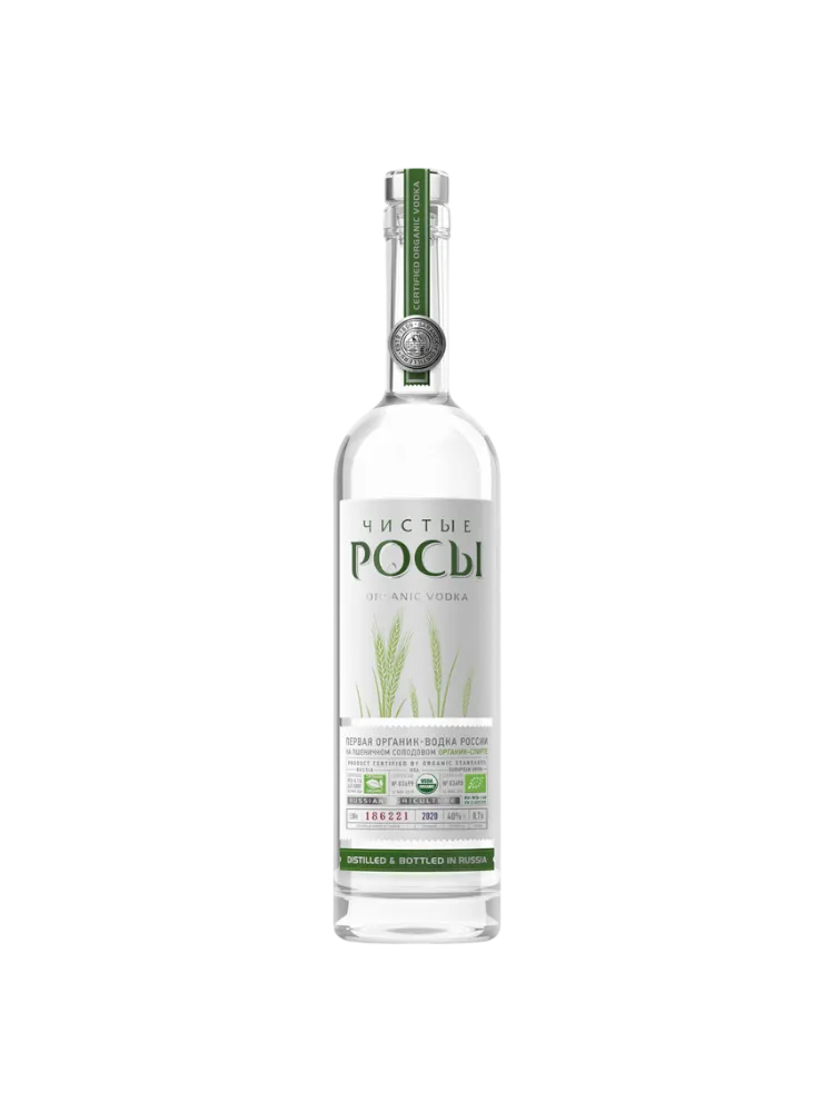 ВОДКА ЧИСТЫЕ РОСЫ 40% 0.7Л - фото 1