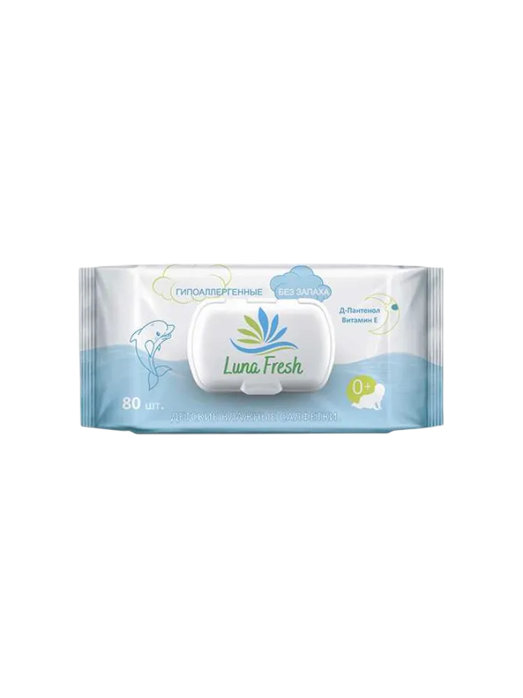 САЛФЕТКИ ВЛАЖ BABY PREMIUM ДЕСТКИЕ 80ШТ