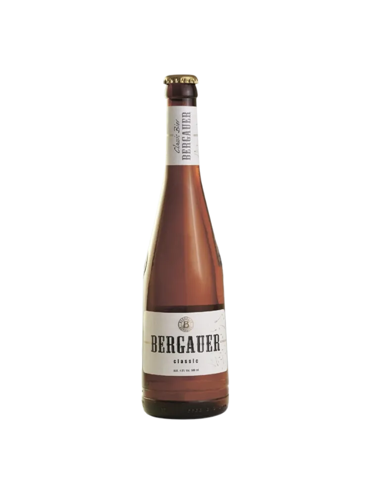 ПИВО BERGAUER 0,5Л CLASSIC СВЕТЛОЕ 4.8% СТ/Б - фото 1