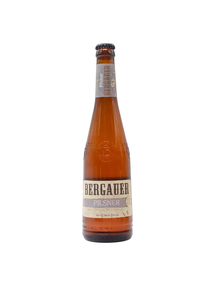 ПИВО BERGAUER 0,5Л PILSNER СВЕТЛОЕ 4.1% СТ/Б  - фото 1