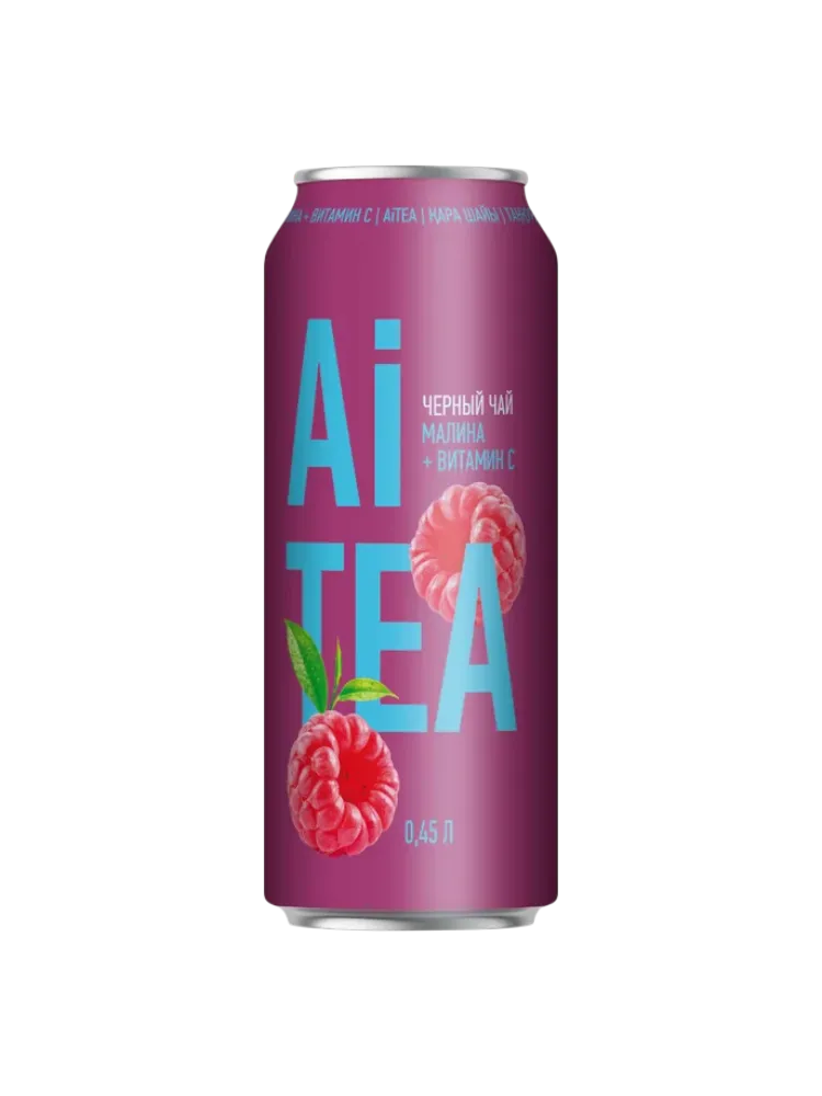 ЧАЙ ХОЛ AI TEA  450МЛ МАЛИНА Ж/Б