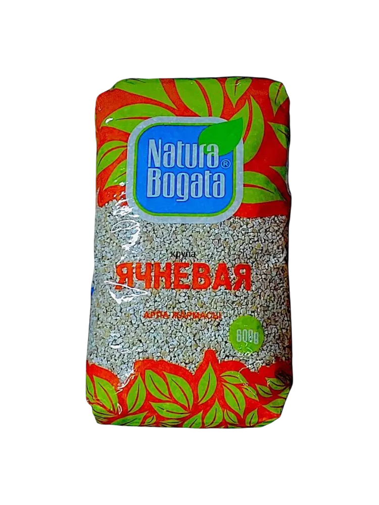 КРУПА NATURA BOGATA 600Г ЯЧНЕВАЯ
