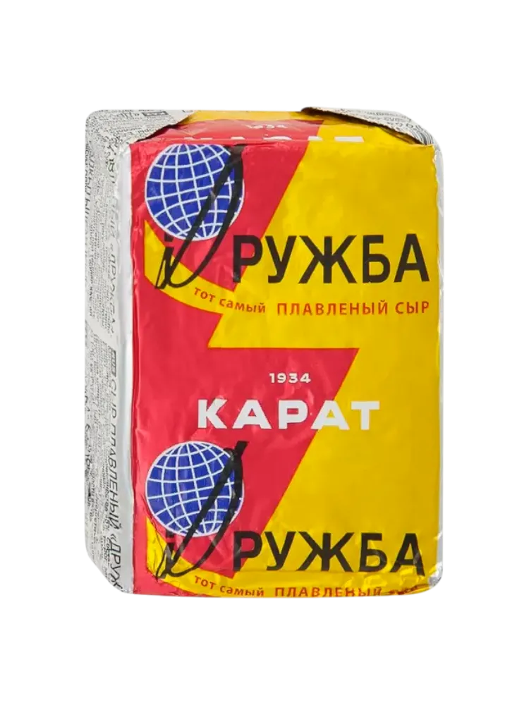 СЫР ПЛАВ КАРАТ 90Г ДРУЖБА 
