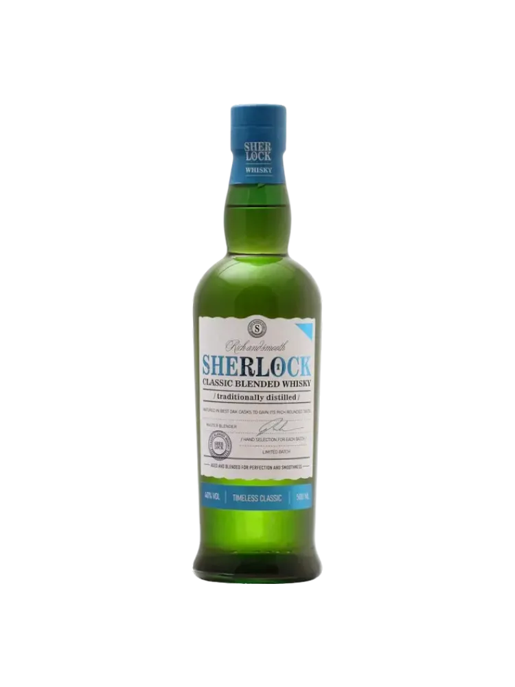 ВИСКИ SHERLOCK 0.5Л CLASSIC 40%(6) - фото 1