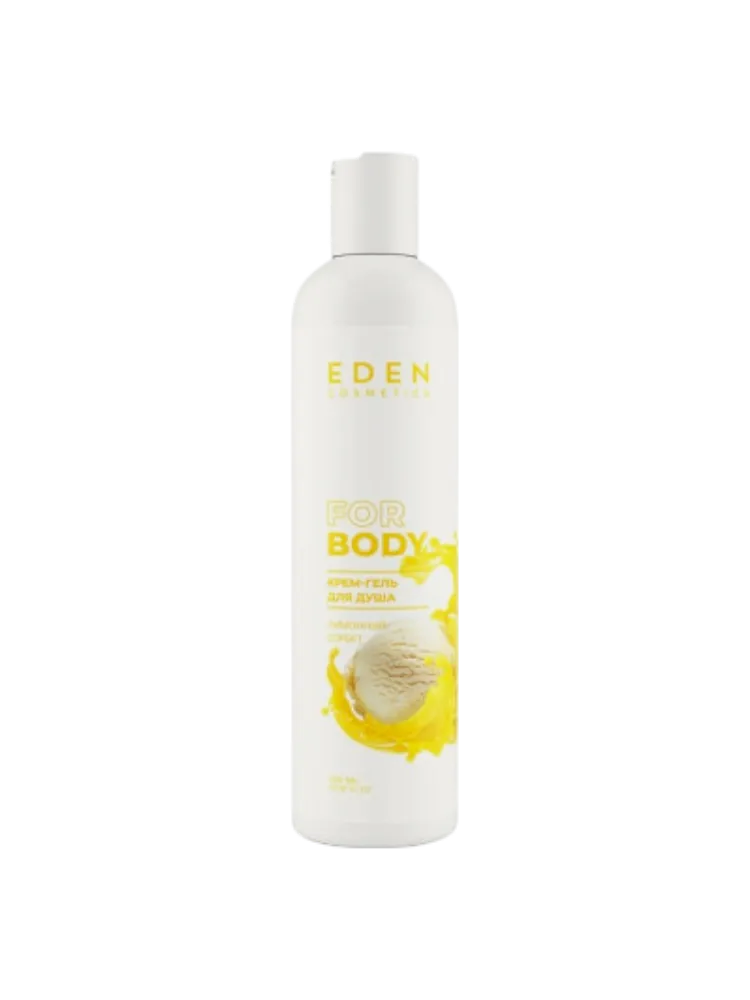 КРЕМ ГЕЛЬ ДЛЯ ДУША ЛИМОННЫЙ СОРБЕТ EDEN 300МЛ