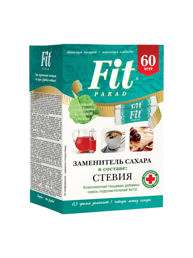 САХАРОЗАМЕНИТЕЛЬ FIT PARAD №10 30Г(10)