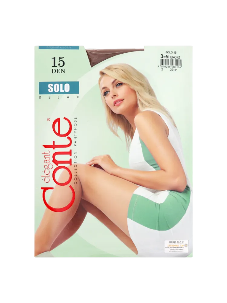КОЛГОТКИ CONTE SOLO 15 BRONZ 3 - фото 1