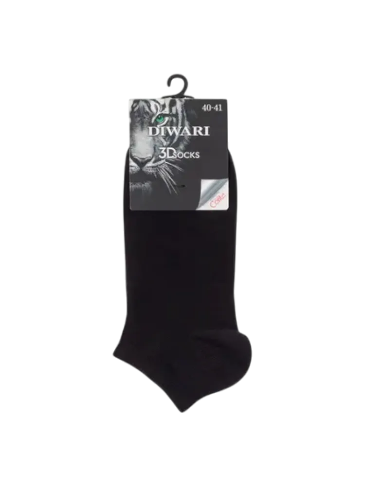 НОСКИ МУЖ DIWARI 3DSOCKS 23С-122СП Р25 ЧЕРНЫЙ(48) - фото 1