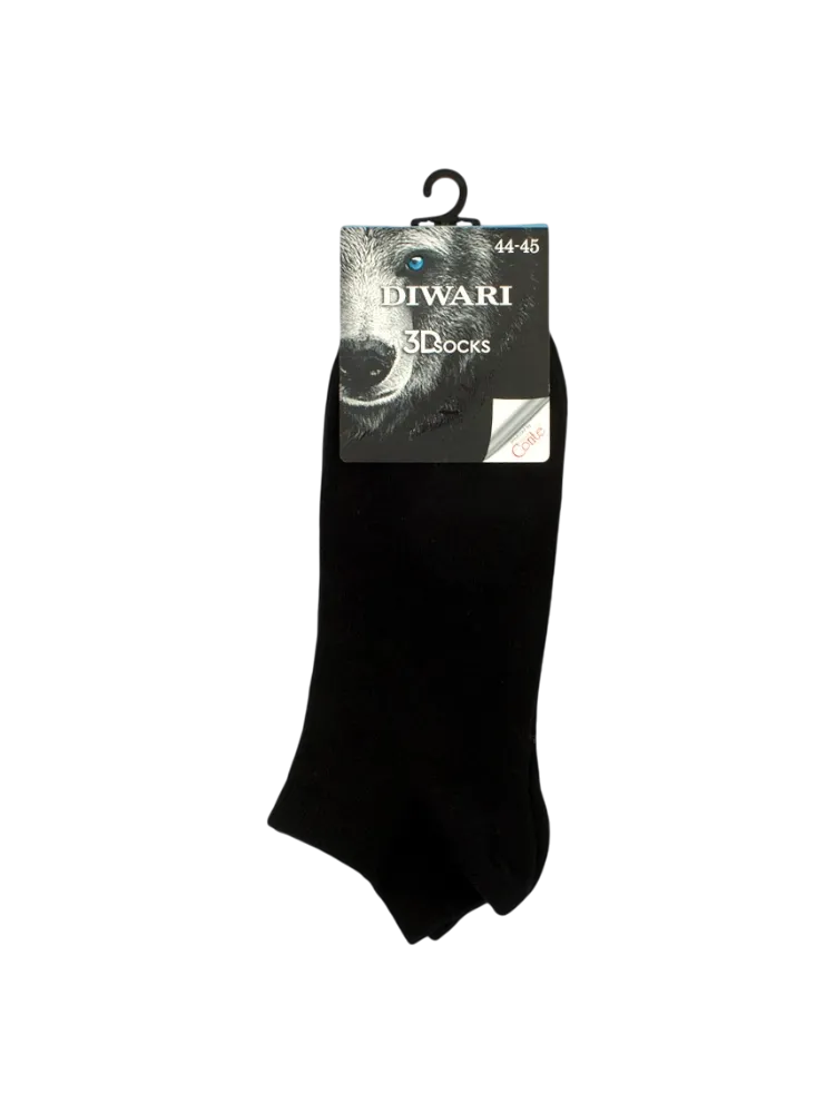 НОСКИ МУЖ DIWARI 3DSOCKS 23С-122СП Р29 ЧЕРНЫЙ(48)