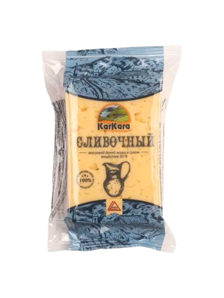 СЫР KARKARA 200Г СЛИВОЧНЫЙ П/Т 45%