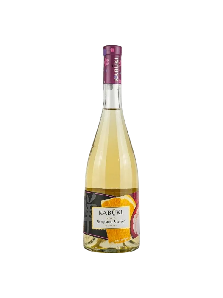 НАПИТОК ВИННЫЙ KABUKI GOLD MANGOSTEEN & LEMON (МАНГОСТИН & ЛИМОН) 0.75Л 9% (6) - фото 1