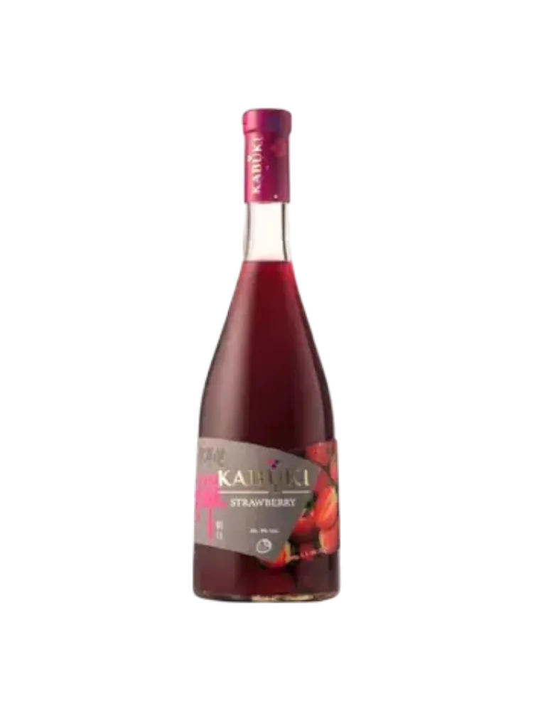 НАПИТОК ВИННЫЙ KABUKI STRAWBERRY (КЛУБНИКА) 0.75Л 9% (6) - фото 1