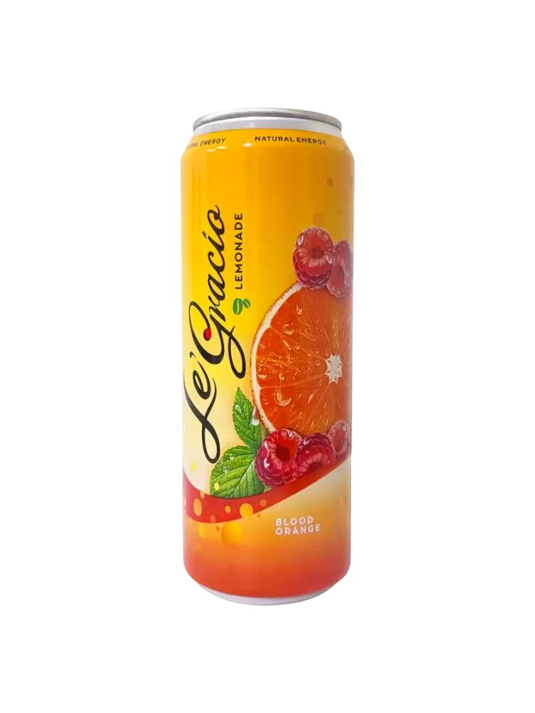НАПИТОК LE GRACIO BLOOD ORANGE 0.45Л Ж/Б