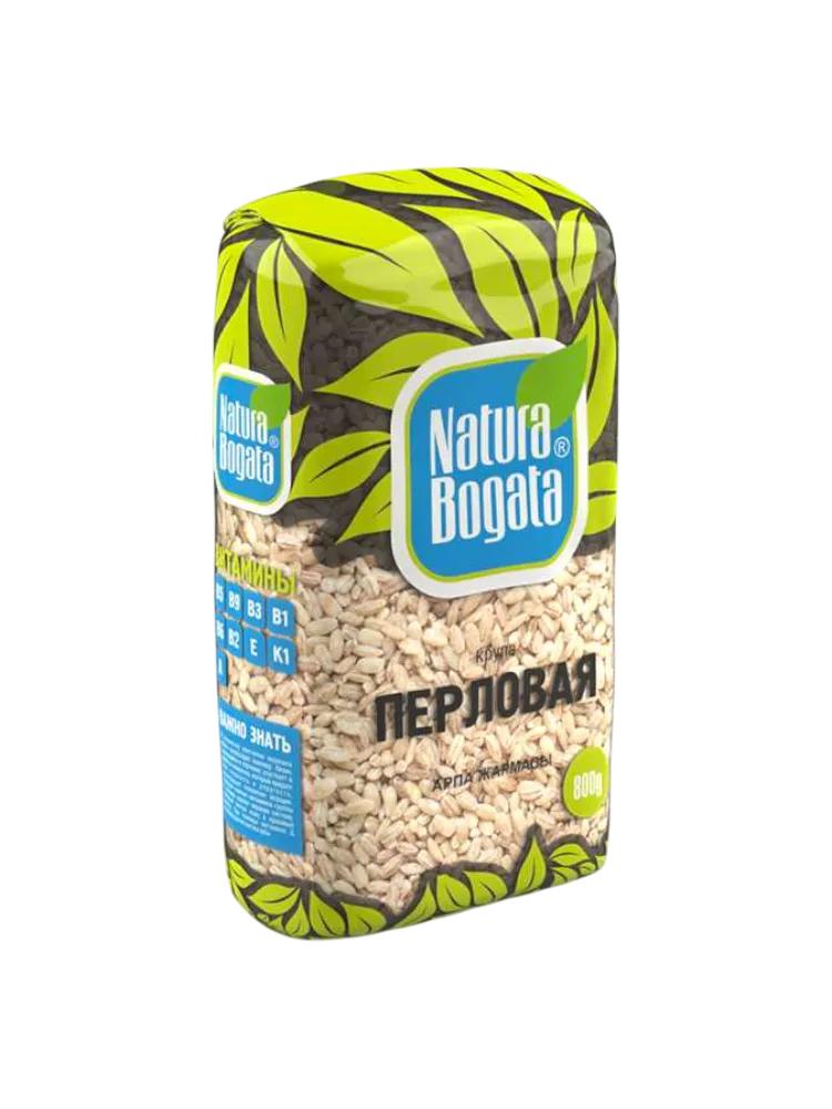 КРУПА NATURA BOGATA 800Г ПЕРЛОВКА